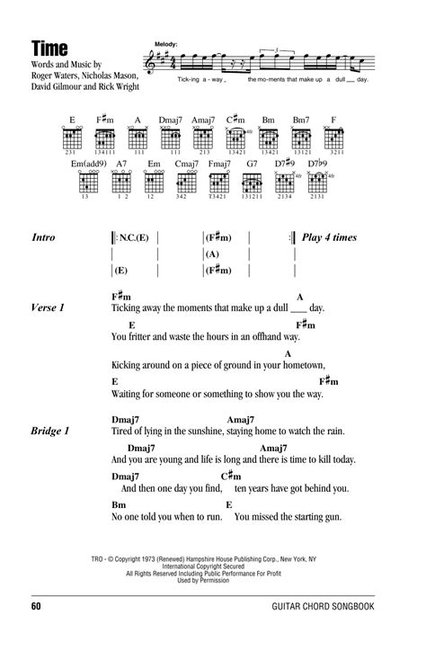 chords time